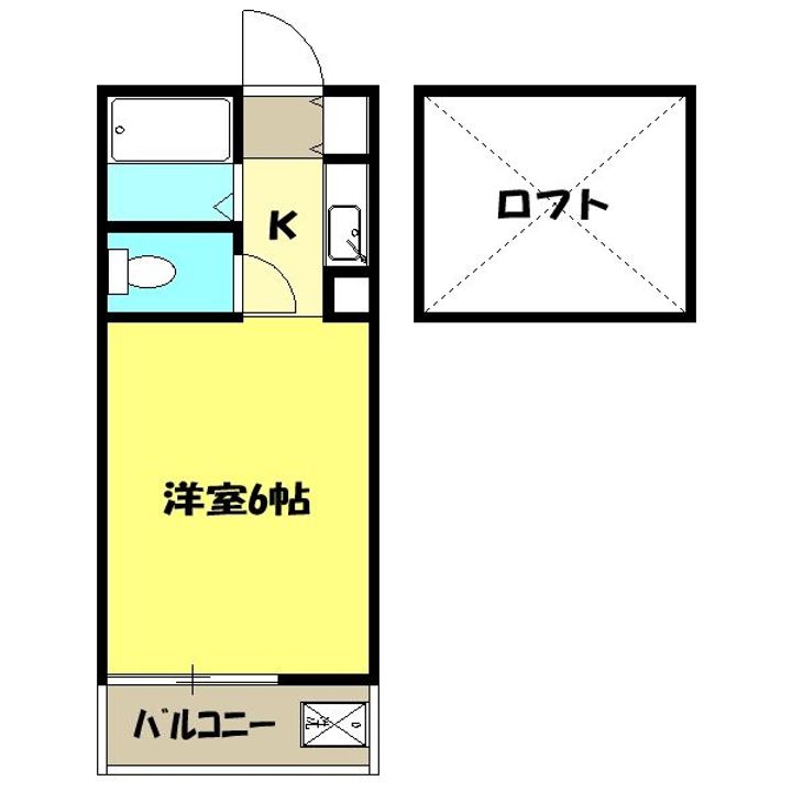 チェルシーみかど台の間取り