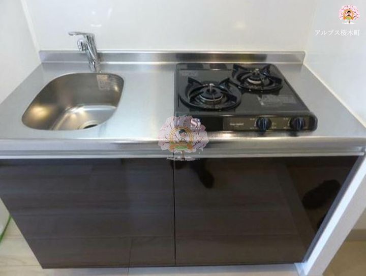 神奈川県横浜市中区末吉町1(マンション)の賃貸物件のキッチン