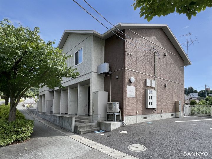 山形県山形市大字中桜田(アパート)の賃貸物件の外観