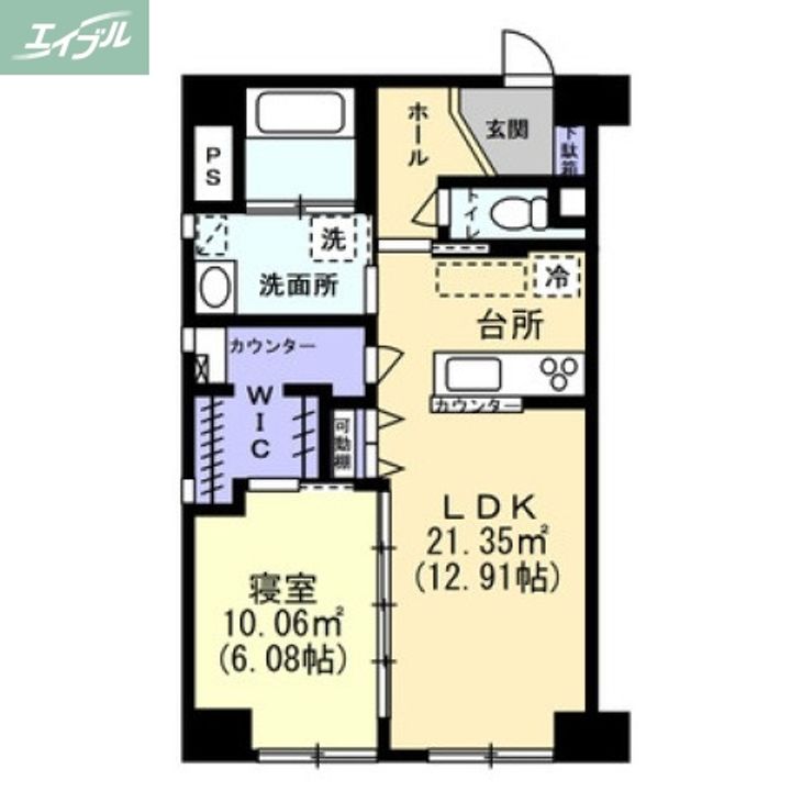 ハアラン内山下の間取り