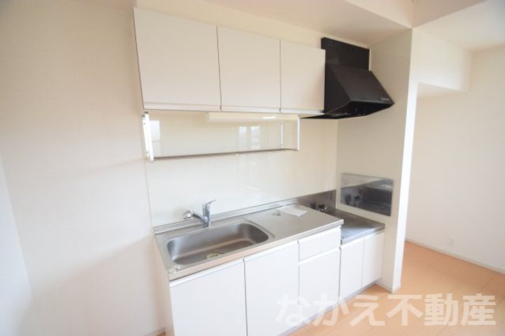 徳島県徳島市大原町余慶(アパート)の賃貸物件のキッチン