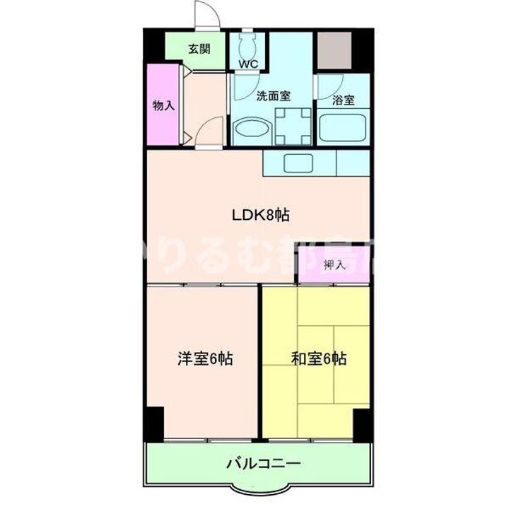 グリーンプラザの間取り