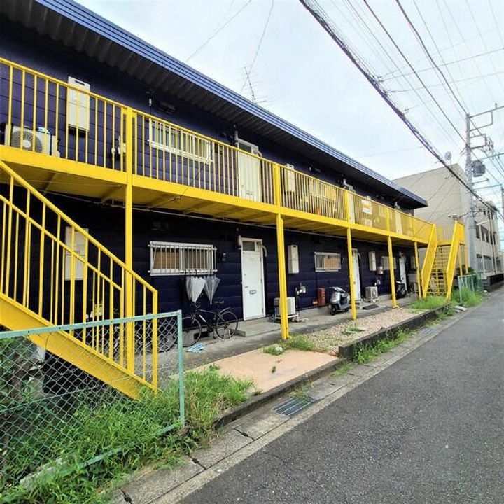 神奈川県海老名市東柏ケ谷4(アパート)の賃貸物件の地図