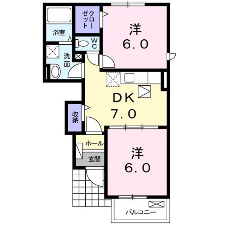 アヴァンツァート IIの間取り