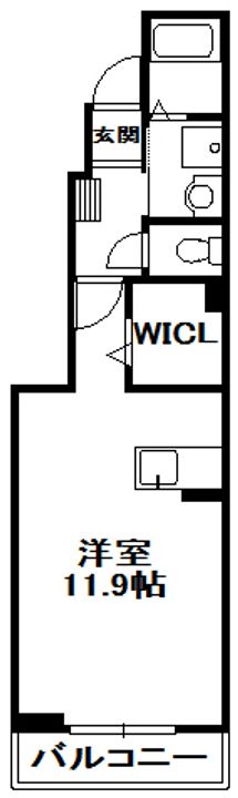 カレントガーデンの間取り