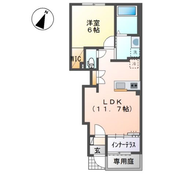 サンマリーナMの間取り