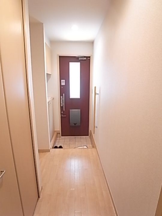 グリーンヒルDの玄関