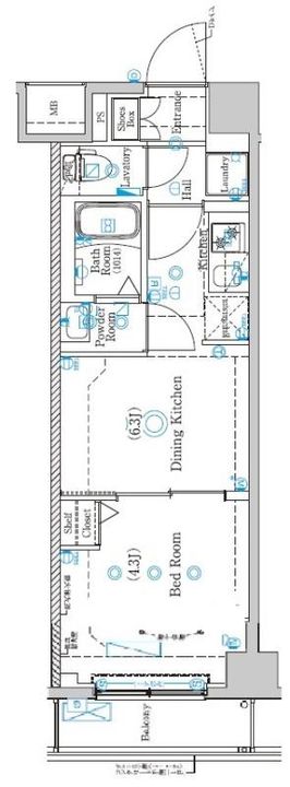 ラフィスタ墨田5丁目IIの間取り