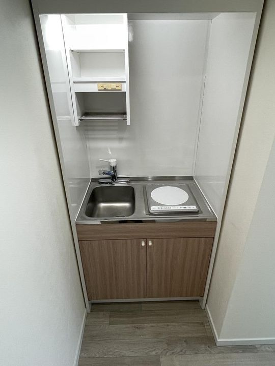 広島県福山市延広町(マンション)の賃貸物件のキッチン