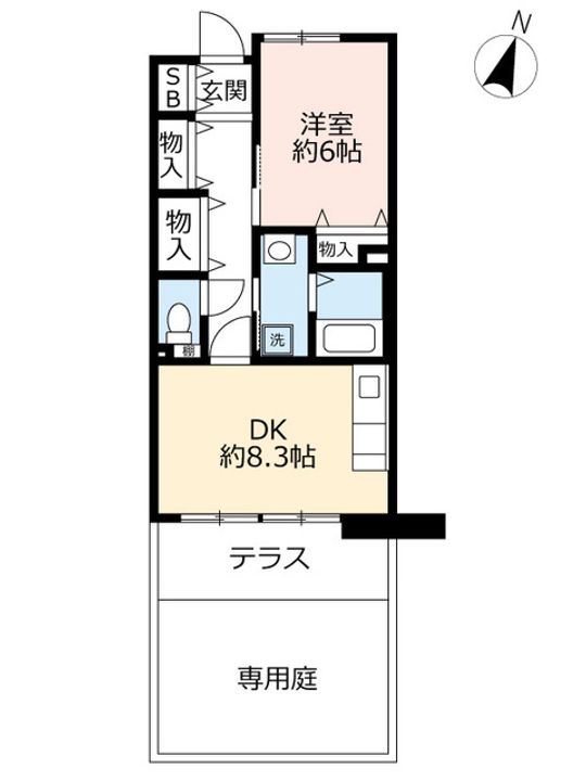 URアルビス緑丘の間取り