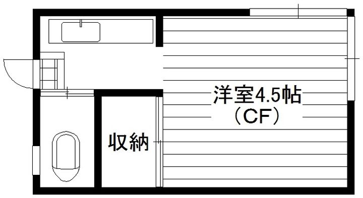 東京都世田谷区若林2(アパート)の賃貸物件の間取り