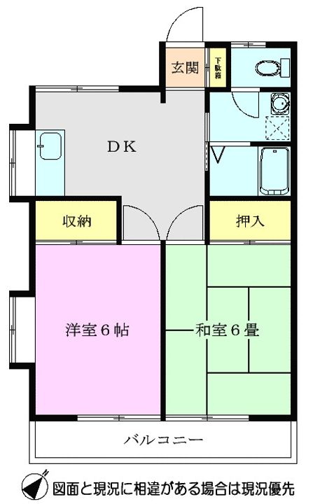 パークハイムの間取り