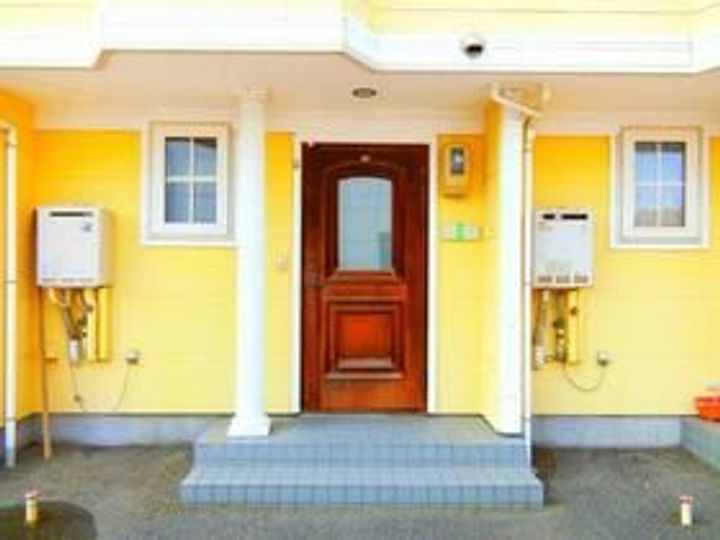 新潟県新潟市秋葉区結(アパート)の賃貸物件の玄関