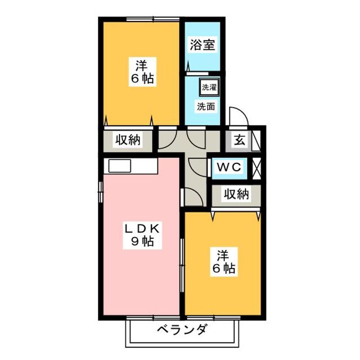 Hideout御殿場 Aの間取り
