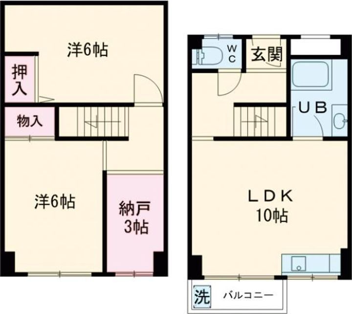 兵庫県明石市松が丘1(マンション)の賃貸物件の間取り