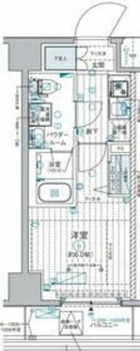 GENOVIA西横浜の間取り