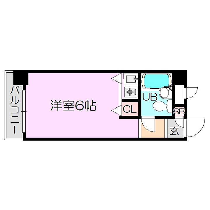 ファースト東中島の間取り