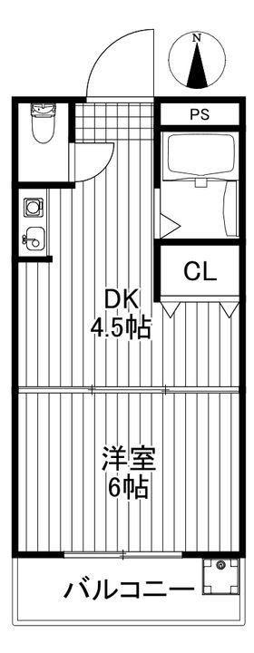 東京都世田谷区代田5(マンション)の賃貸物件の間取り