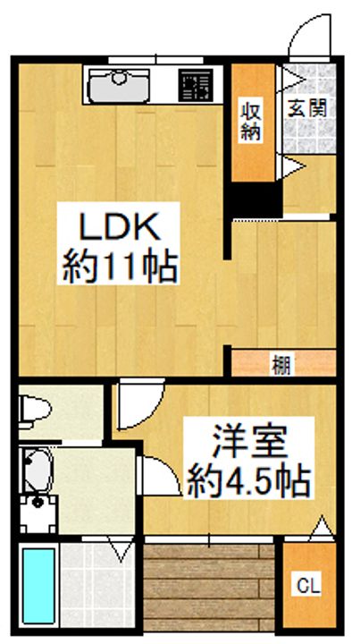 アーブルメゾンの間取り