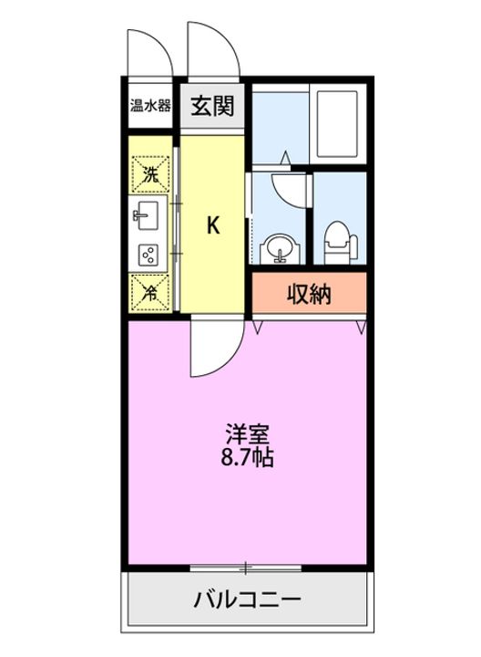 サングリラの間取り