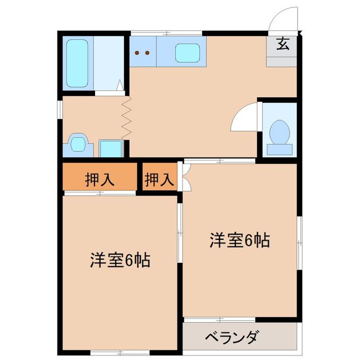 メゾン松田の間取り