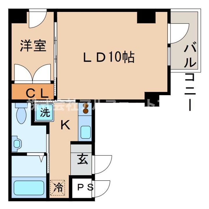コリドールバリの間取り