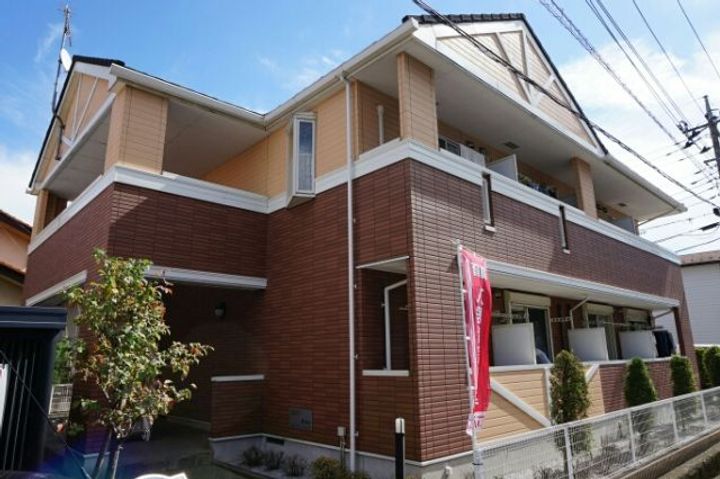 埼玉県川越市的場北1(アパート)の賃貸物件の外観