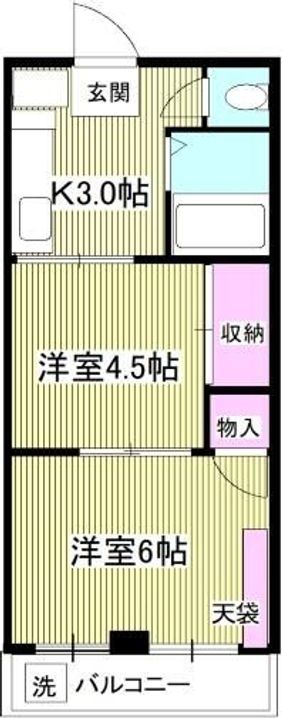マルゴマンションの間取り