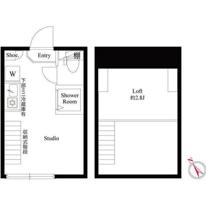 東京都豊島区長崎6(アパート)の賃貸物件の間取り