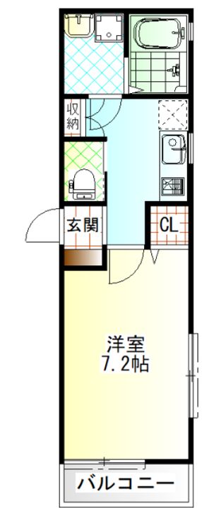 セレーノ中里の間取り