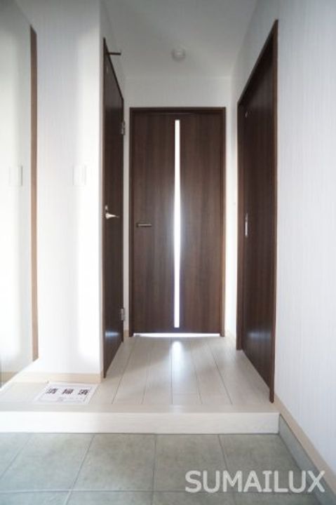 熊本県熊本市中央区新屋敷2(マンション)の賃貸物件の玄関