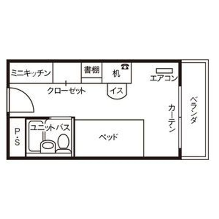 ドーミー福田町の間取り