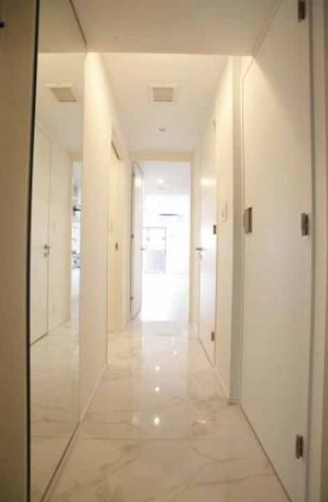 東京都品川区大崎4(マンション)の賃貸物件の玄関