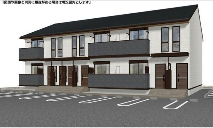 岐阜県岐阜市鏡島中1(アパート)の賃貸物件の外観
