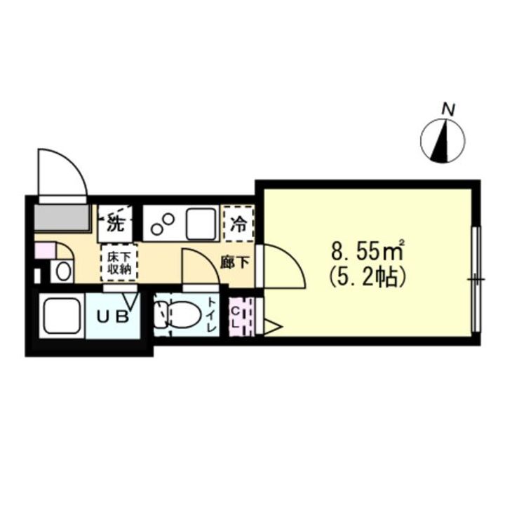 グランクオール西新井の間取り