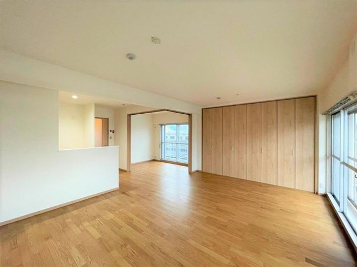 四条大宮グランドコーポの居間