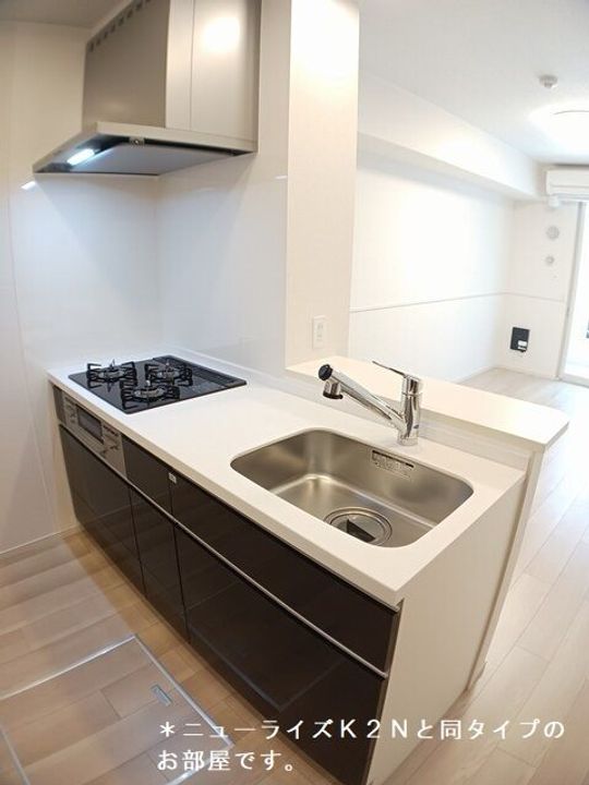 滋賀県東近江市小脇町(アパート)の賃貸物件のキッチン