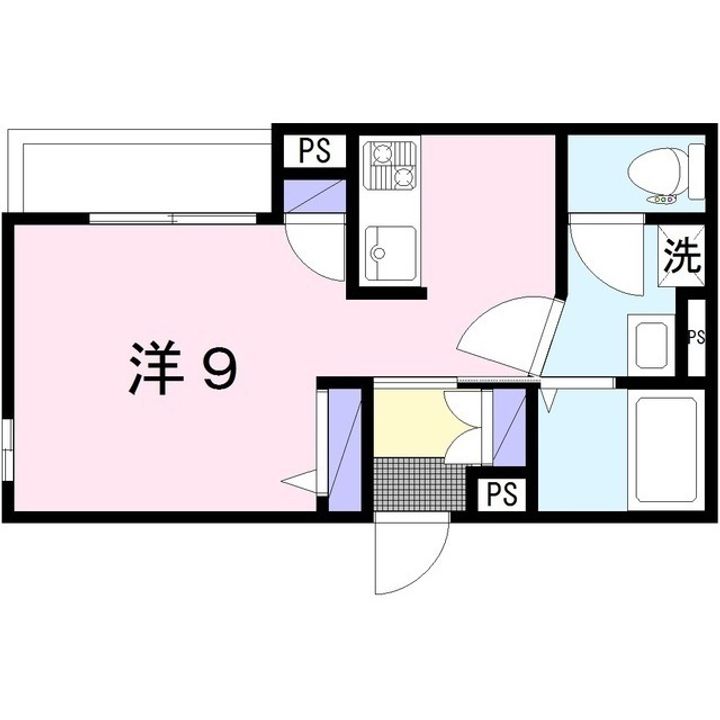 パレット大和中央の間取り