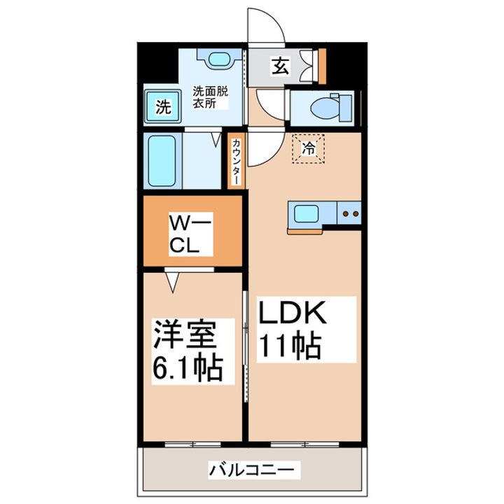 SQUARE菊陽の間取り