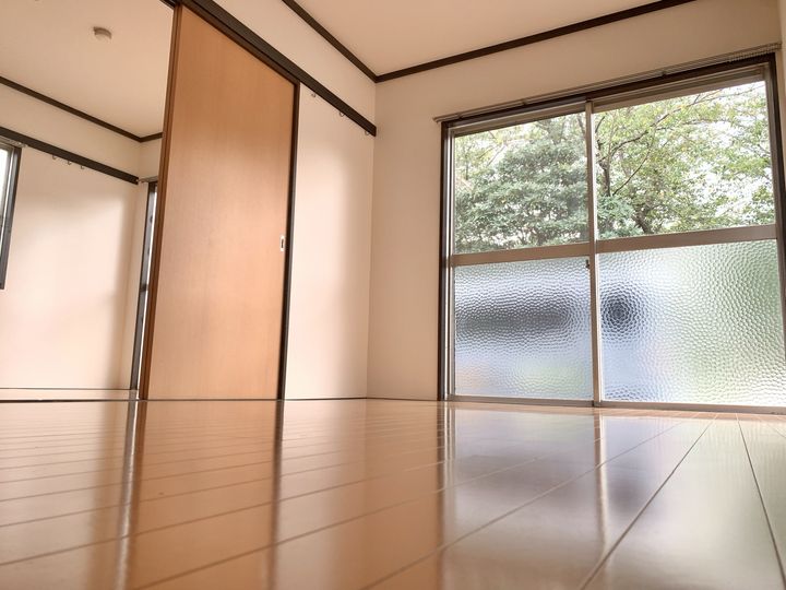 パークサイドハウスA棟の居間