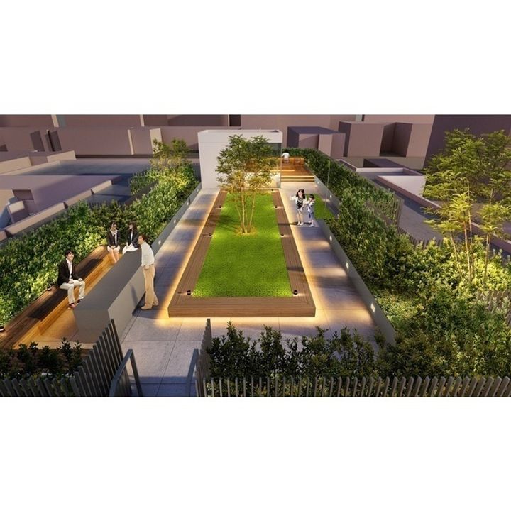 オアーゼ新宿市谷薬王寺の地図