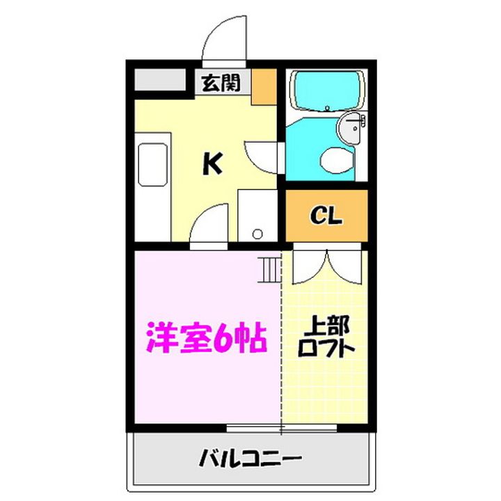 サンライズ赤木の間取り