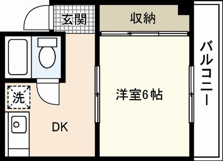 保田第2ビルの間取り