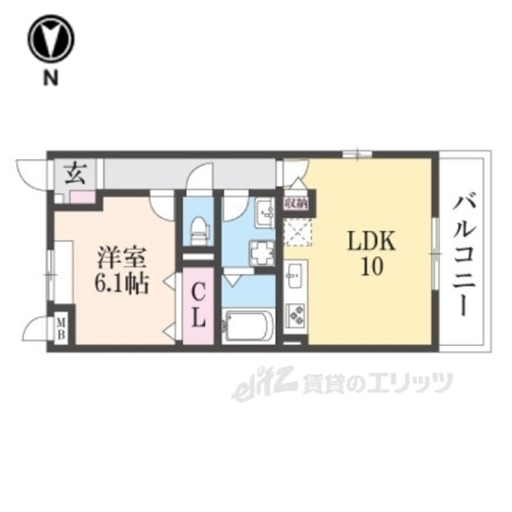 インペリアルライフの間取り