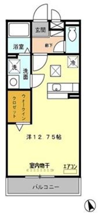 クレールの間取り