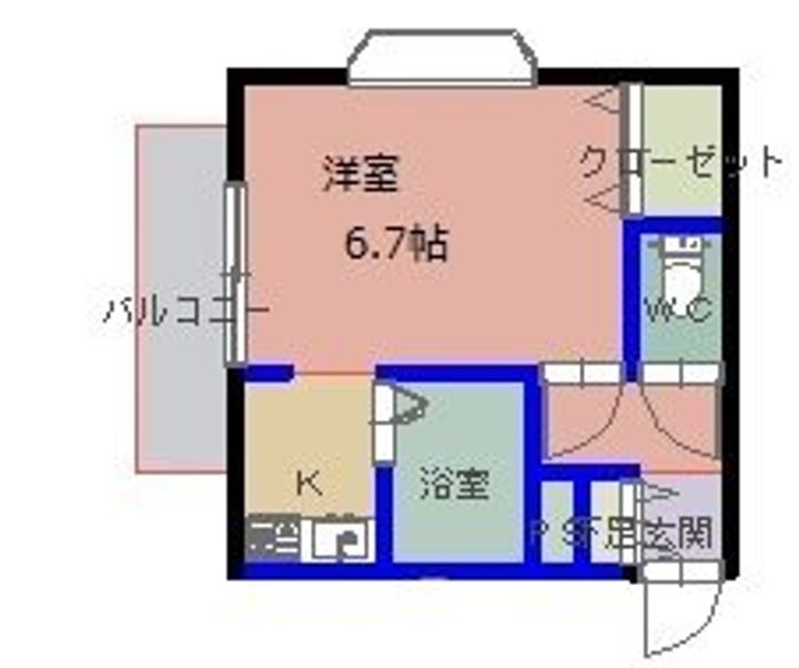 ウイング山手の間取り