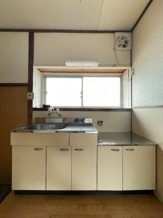 岡山県倉敷市酒津(一戸建)の賃貸物件のキッチン