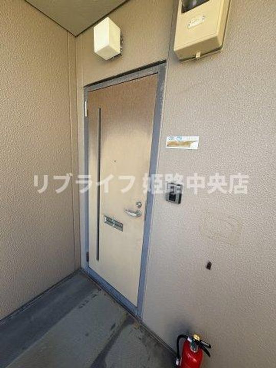 ピュアハイムの玄関