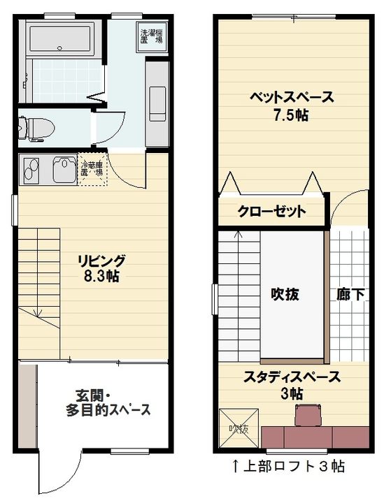 PLAYFUL(プレイフル)の間取り