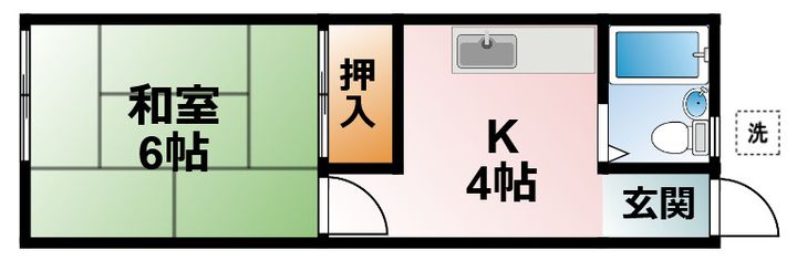 千葉県大網白里市駒込(アパート)の賃貸物件の間取り